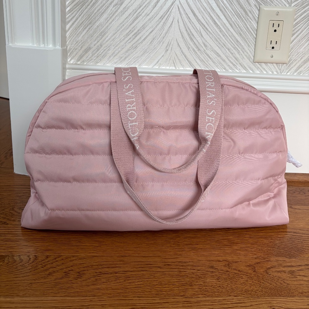 Victoria's Secret quilted duffle bag pink - Picture 5 of 15